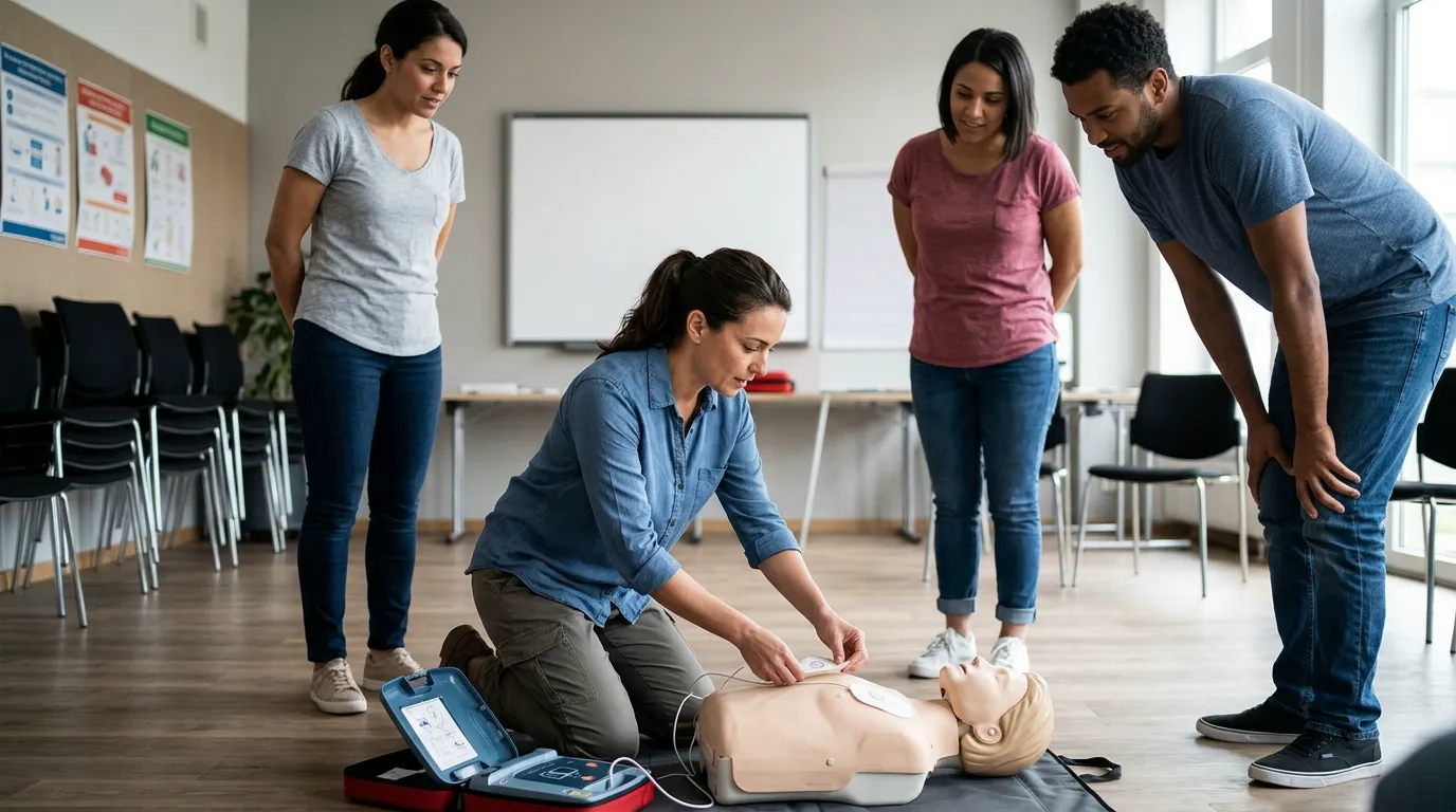 Renouveler certificat SST lors d’un exercice pratique à Certines – étape 3 Renouveler certificat SST lors d’un exercice pratique à Certines – étape 3
